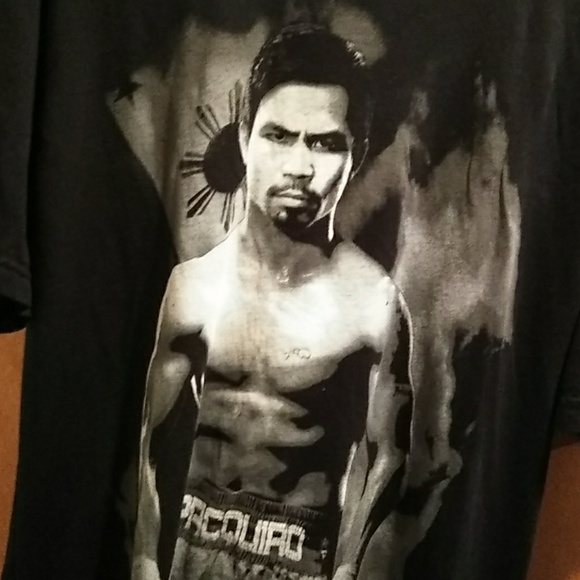 Manny Paquiro boxing shirt - Picture 3 of 7